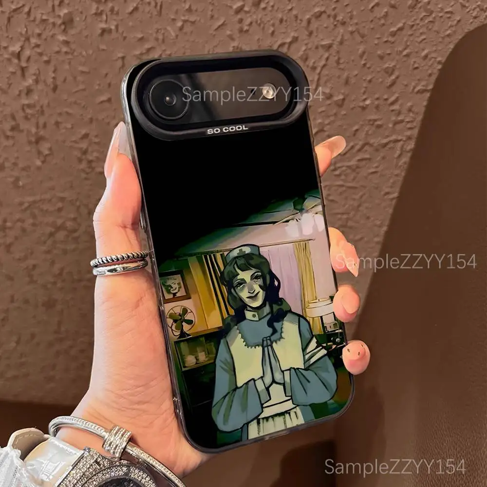 لا أنا لست حافظة هاتف ألعاب بشرية لهاتف iPhone 17,16,15,14,13,12,X,8,Pro,Max,Plus,E,SE4,Air,Mini Black IMD Matte