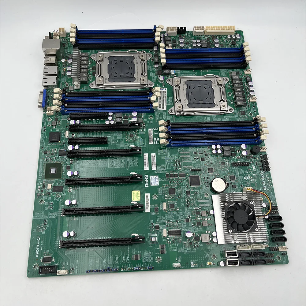 X9DRG-QF Server Motherboard Family ECC 4 PCI-E 3.0 X16 (Double-Width) LGA2011 DDR3