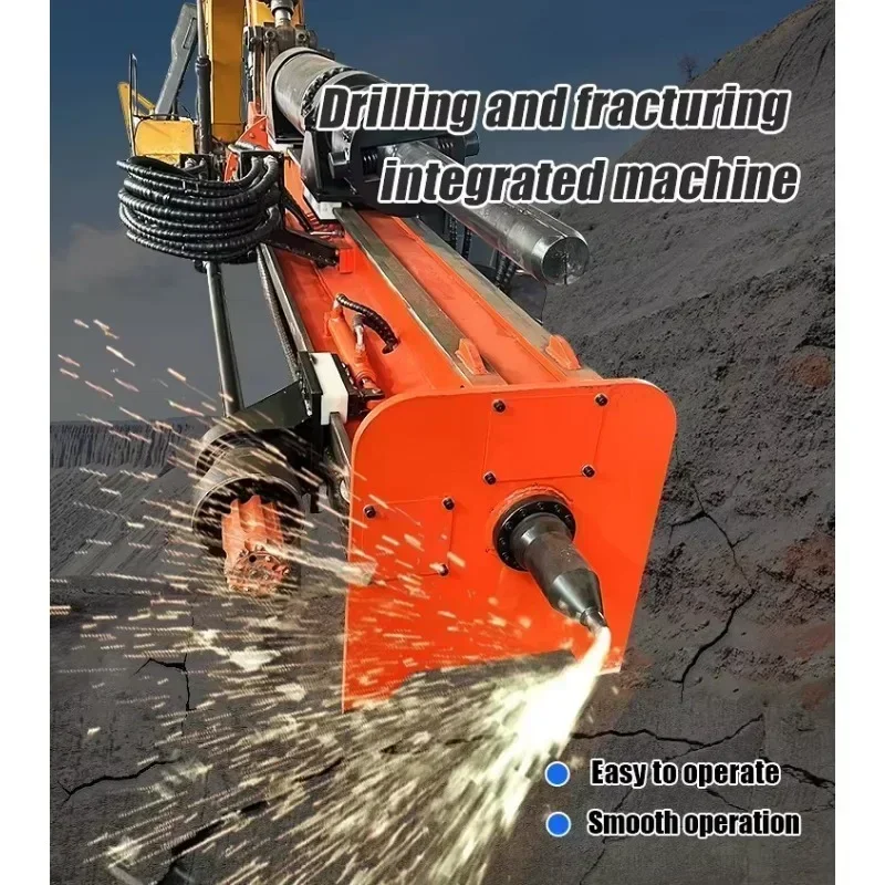 All In One Hydraulic Rock Splitter Drilling Machine Ideal For Granite And Basalt Rock Crushing With Reliable Performance