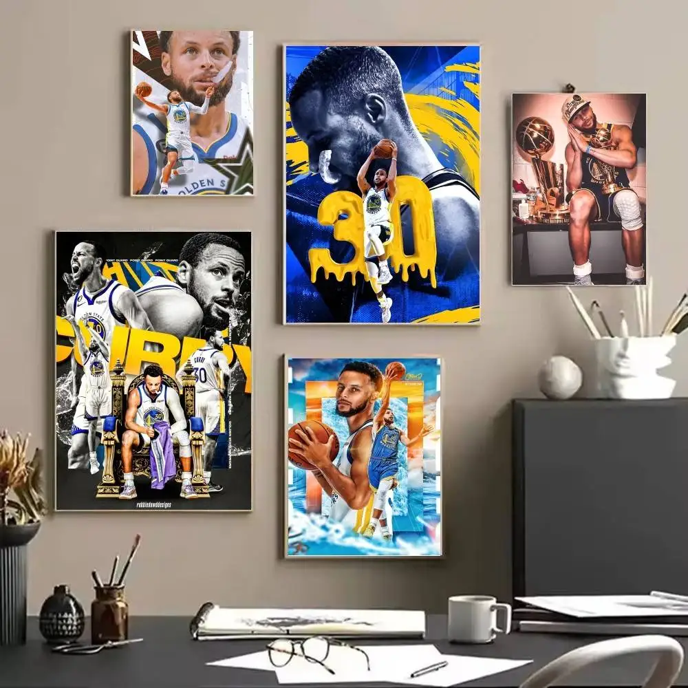 Stephen Curry Poster And Prints Wall Art Pictures For Modern Bedroom Game Room Home Decor