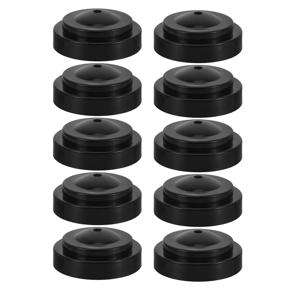 

10Pcs Flagpole Base Round Plastic Mini Desk Flag Holders Office Table Decoration Meeting Room Conference Flag Stand