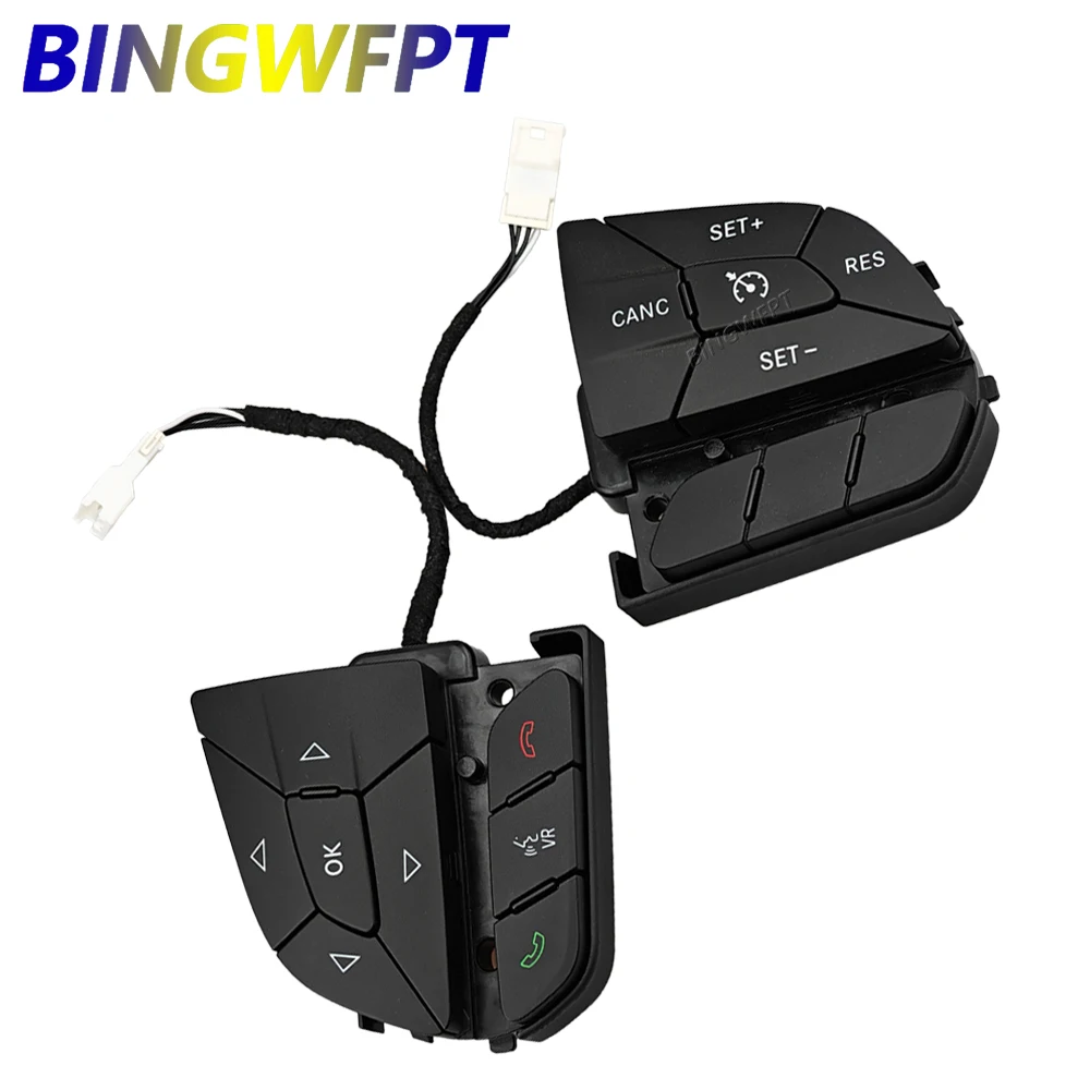 For Jeep Cherokee Dodge 2014-2018 05081289AA 05081288AA 05081287AA Cruise Control Switch Steering Wheel Volume Radio Button