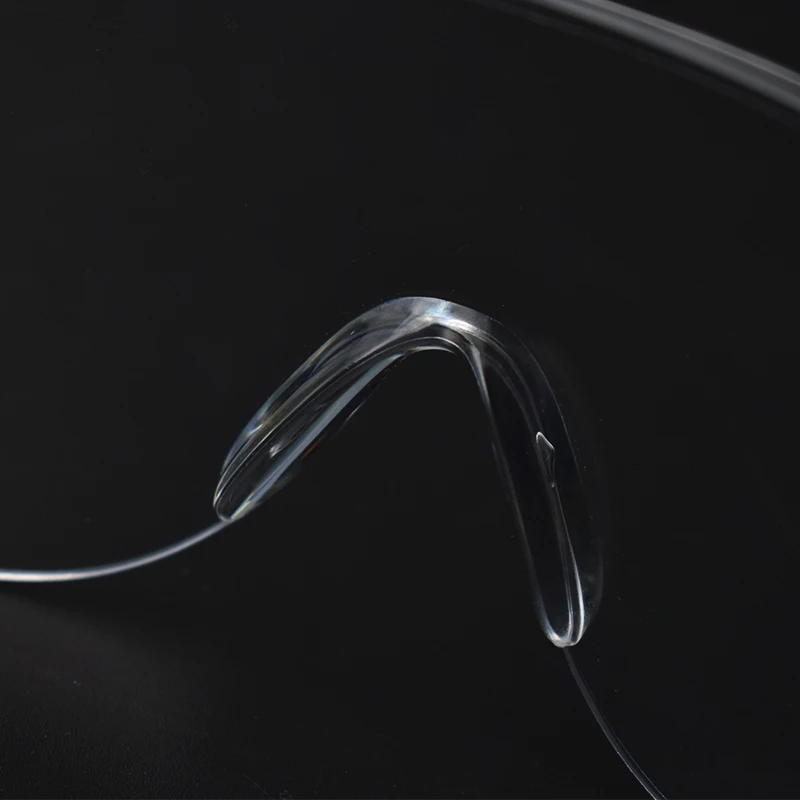 1PC Labor Protection Glasses Safety Glasses Anti Fog Goggles Vented Sides Shields PC Frame Spectacles for Lab Medical Anti-impac