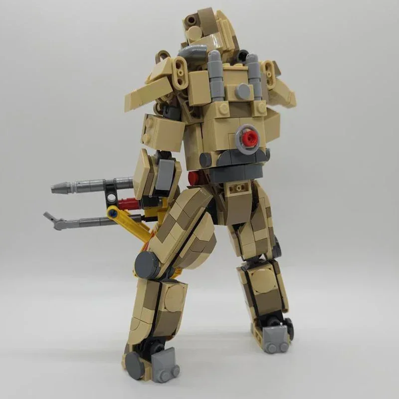 

Радиационная серия Power Armor кирпичи игровое украшение робот блоки moc подарок ядерная война братство осенний реквизит игрушка фигурка