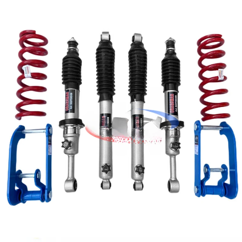 Truck Shock Absorber For landcruiser 80 /105 Adjustable Coil Spring 2 Inch Lift Kit Front Suspension Strut Shock Absorbers