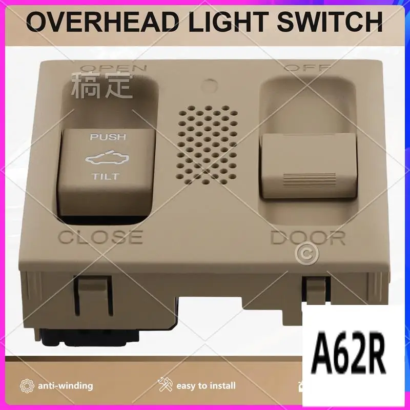 

R2-Sunroof Switch Reading Light Button Ceiling Light Switch For Honda CRV Civic Spirior Crosstour 8TH Accord