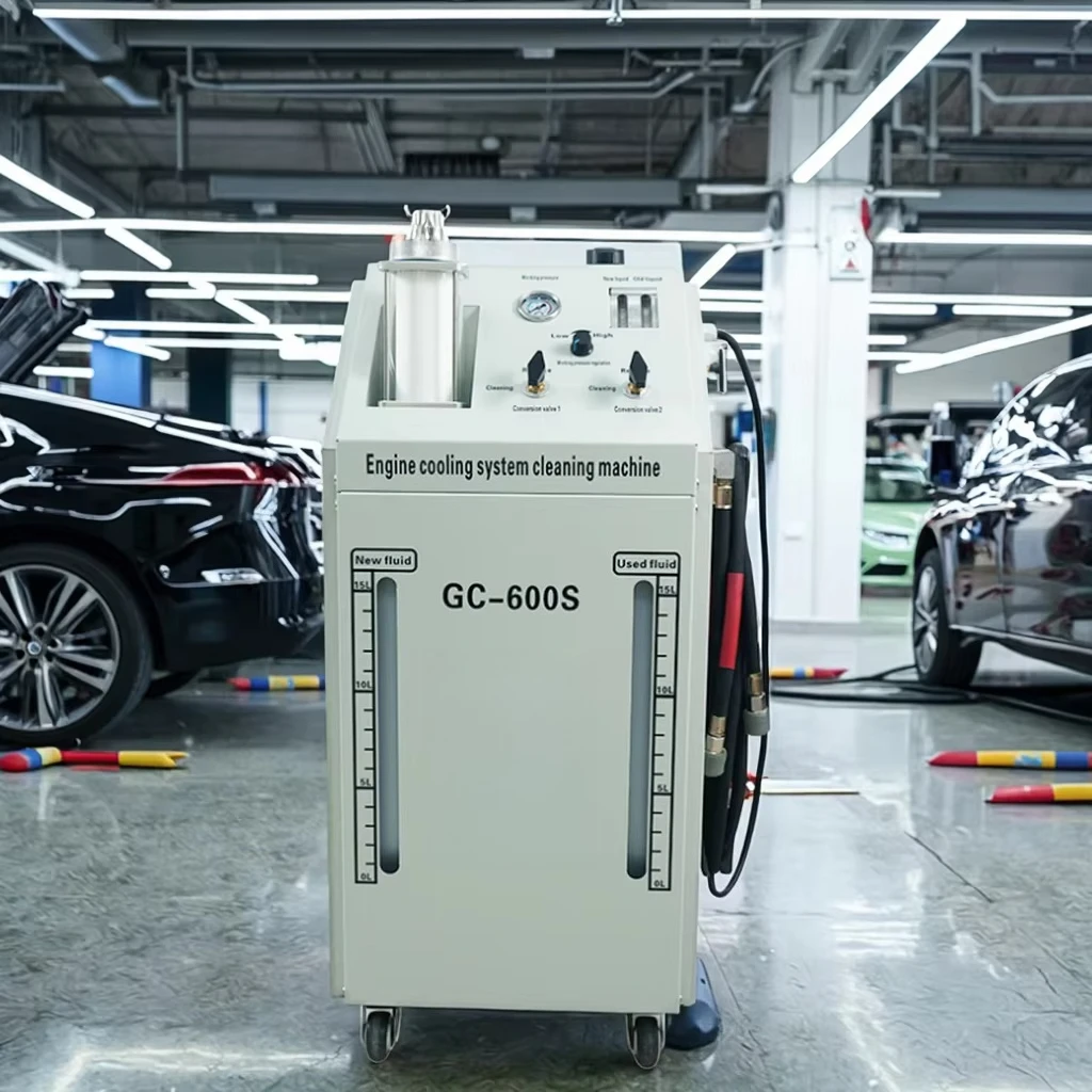 GC-600S Intelligent Cooling System Car Care Equipment for Cleaning Filling Changing Machine