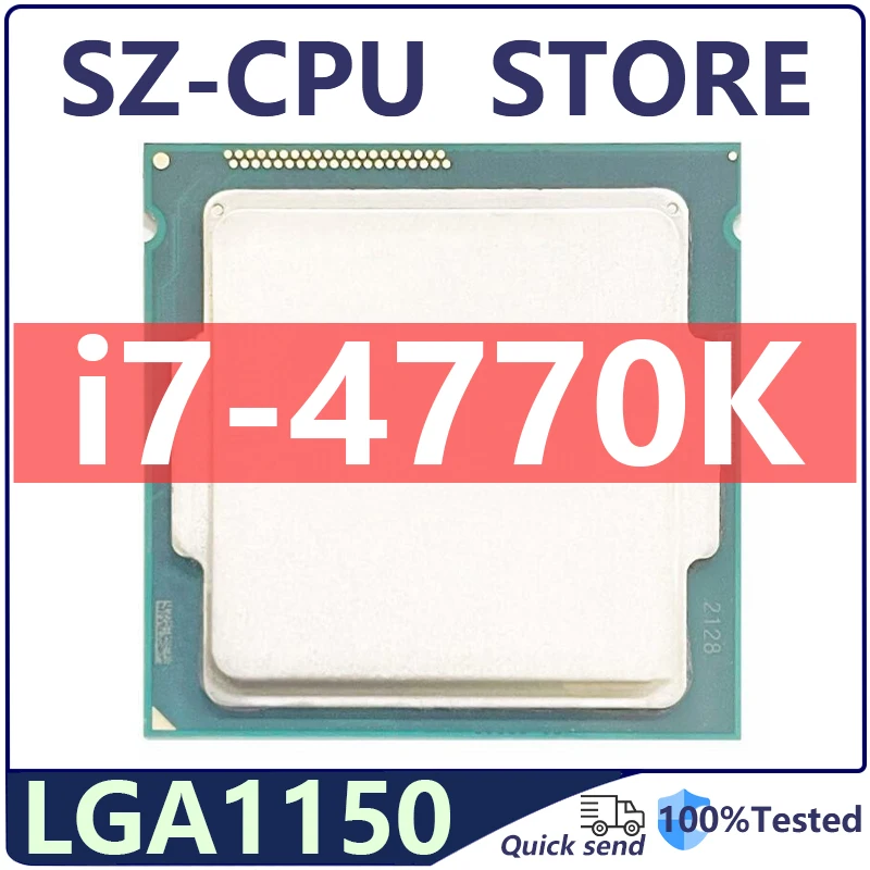 Core i7-4770K i7 4770K i7 4770 K 3.5 GHz Used Quad-Core Eight-Thread CPU 84W LGA 1150