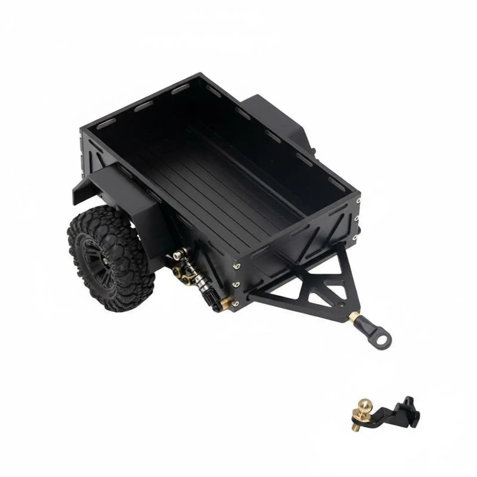 RC Multipurpose Trailer, Damage-Free Installation, Towing Trailer In
