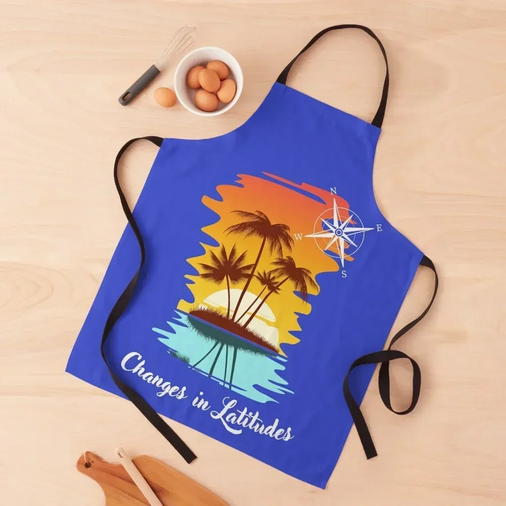 

Changes in Latitudes Apron Kitchen Front Home and kitchen products Apron