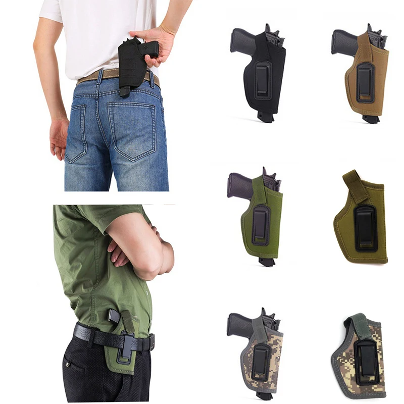 

Compact / Subcompact Pistol Gun Belt Holster Tactical Nylon Conceal Gun Case Hunting Accessories Gun Pouch