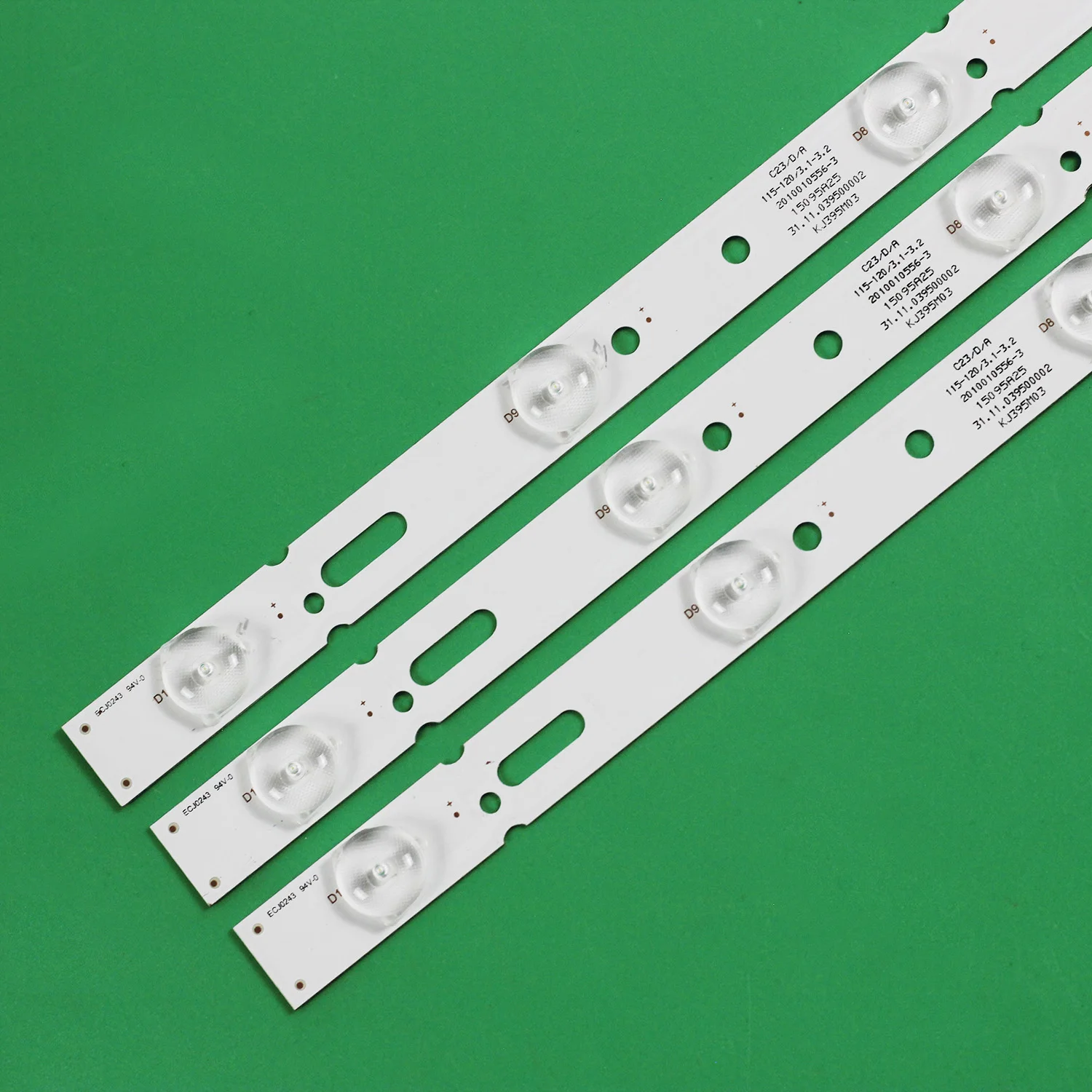 LED Backlight Strip for JVC LT-40N530AA TS40 D40LW1000 HD40L41A-V02 HDLED42A8-40 KJ395D10-ZC14F-01 02 303KJ395033 303KJ395032