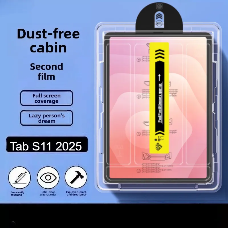 

Screen Protector For Samsung Galaxy S11 11 inch 2025 S10 Lite S10 FE 10.9"S9FE Plus S8+ S7 A9 Easy Install Auto-Dust Removal Kit