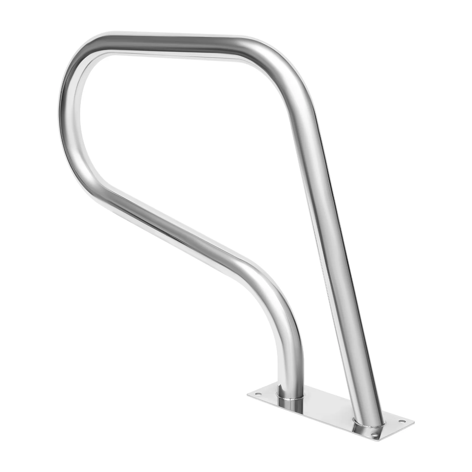 Edelstahl-Poolhandlauf U-förmige Griffabdeckung Poolhandlauf-Set mit Basis für Innen-/Außen-Schwimmbäder, Tragfähigkeit 120kg – Detail 12