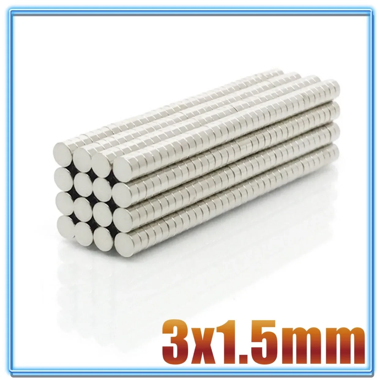 100~10000pcs 3x1.5mm Mini Small Powerful Magnets Craft Diy Science Office Whiteboard Classroom Fridge Round 3*1.5mm Accessory