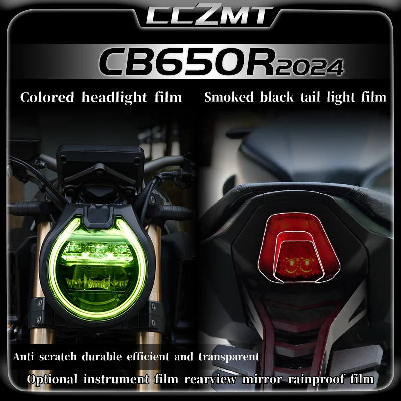 

For Honda CB650R CB 650R cb650r 2024 Headlight film instrument protection film rearview mirror film modification accessories