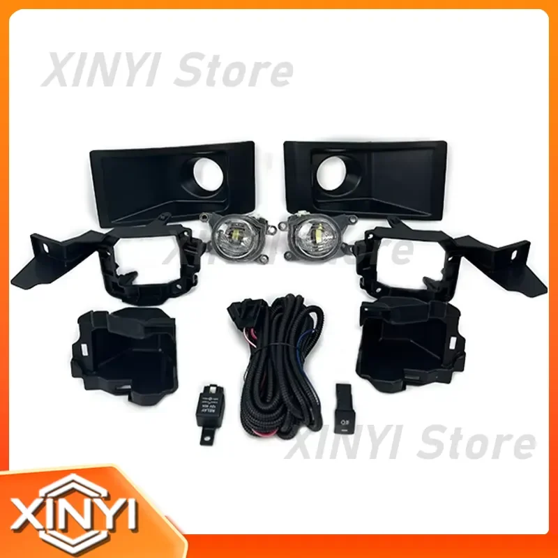 1 Set Front Bumper Fog Light for Toyota Land Cruiser FJ76