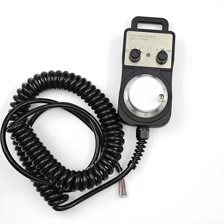 Generatore di impulsi volantino WaveTopSign volantino elettronico CNC 4 assi 6 assi MPG 60mm DC5V 6pin 100PPR uso per macchina del Router di CNC