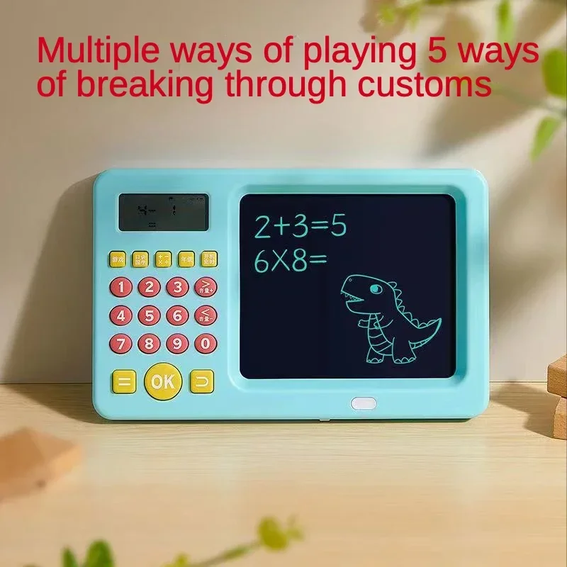 LCD Handwriting Board para Oral Aritmética Board, Sketchpad infantil, Matemática Treasure Training Machine, Tablet Machine Learning
