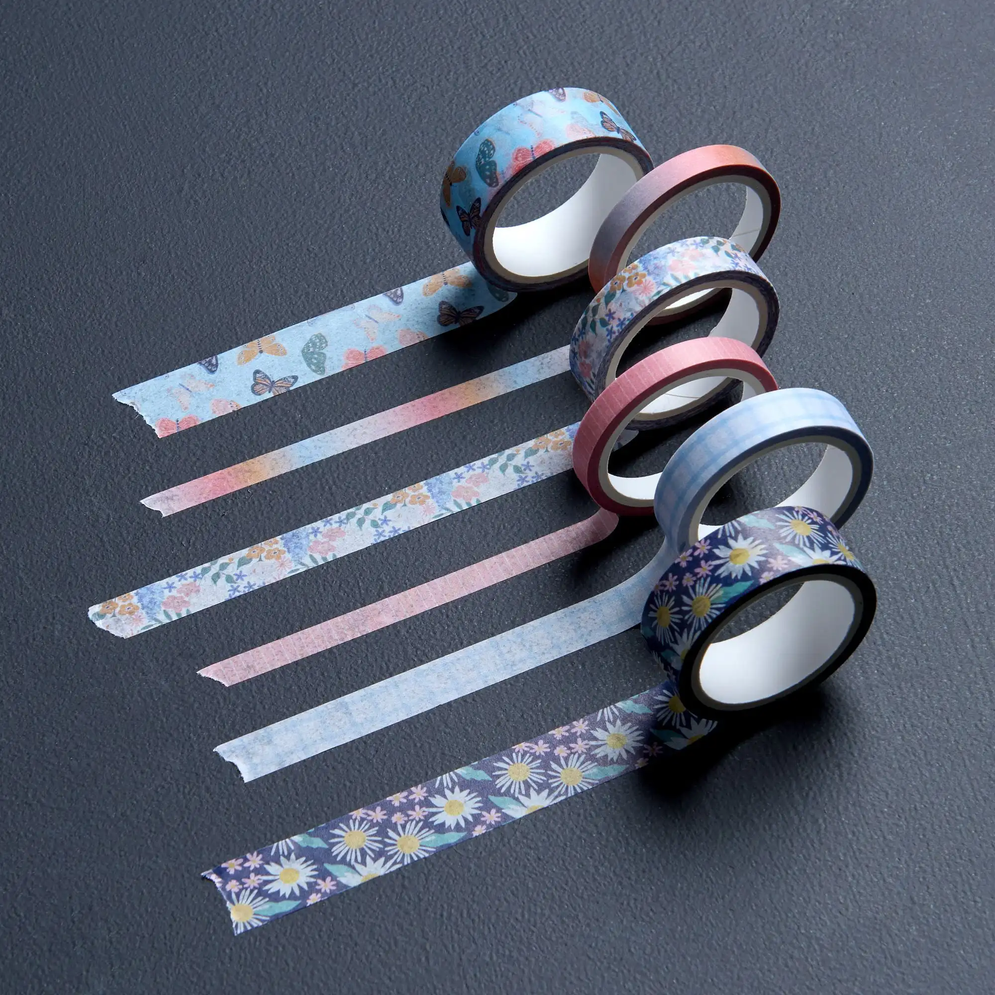 Cinta Washi de Mariposas avec Colores et Diseños Coordonnées