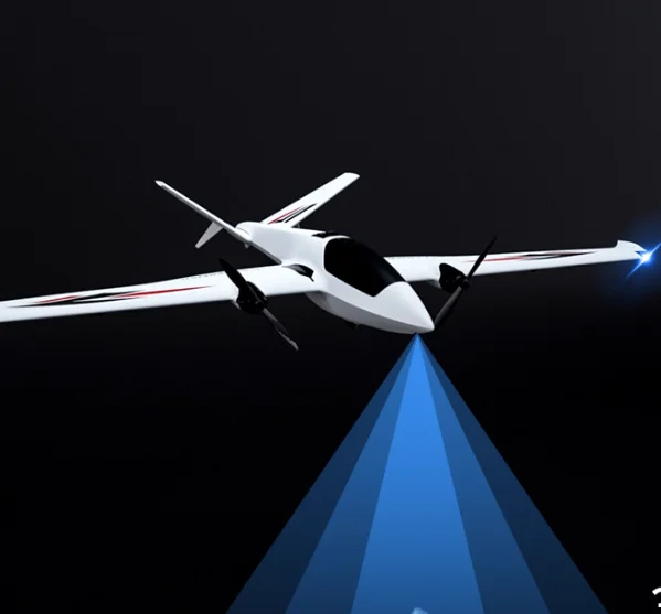 Atomrc Fpv Model Swordfish Fixed Wing Rc Airplane Double Engine V-Tail Long Distance Traverse Remote Control Toy For Kids