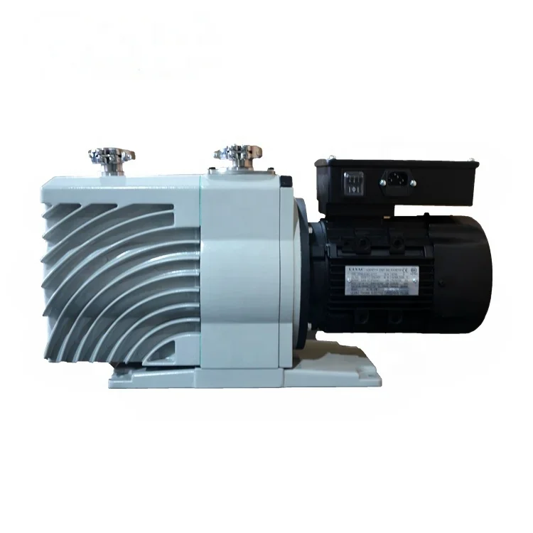 RVP-12 6CFM high pressure air electric oil double stage rotary vane vacuum pump 220V/380V for laboratory