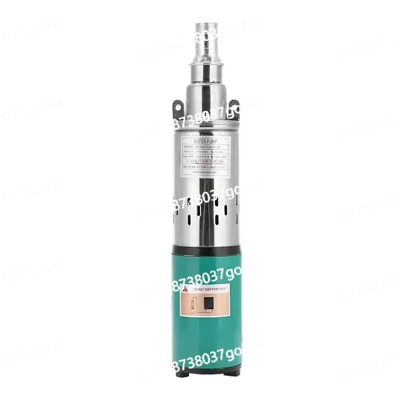 30M-45m 20L/min 9m Line Solar Pump Deep Well Submersible Pump Screw Irrigation Garden Agriculture