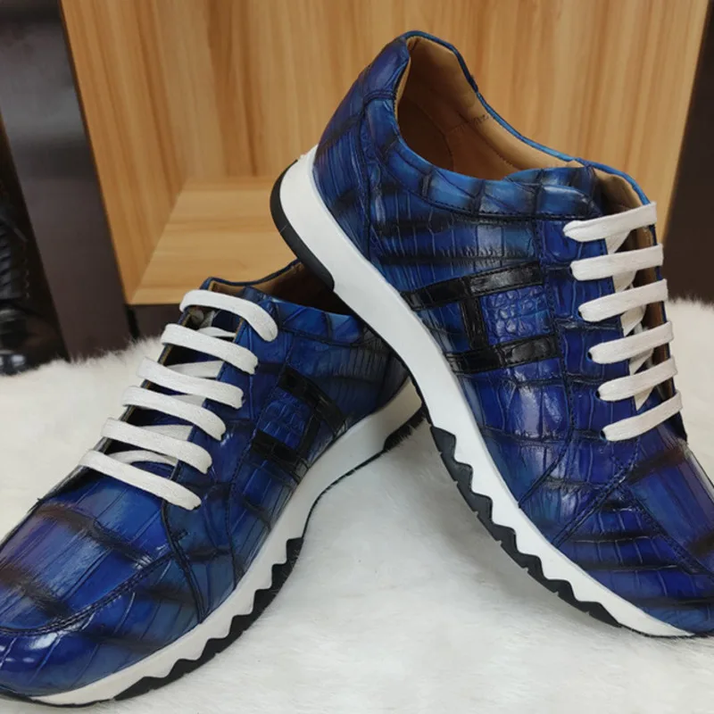 Male Shoes Sports For New Men's Fashion Casual Handmade Color Polishing Men Sneakers кроссовки мужская кеды мужские  обувь туфли