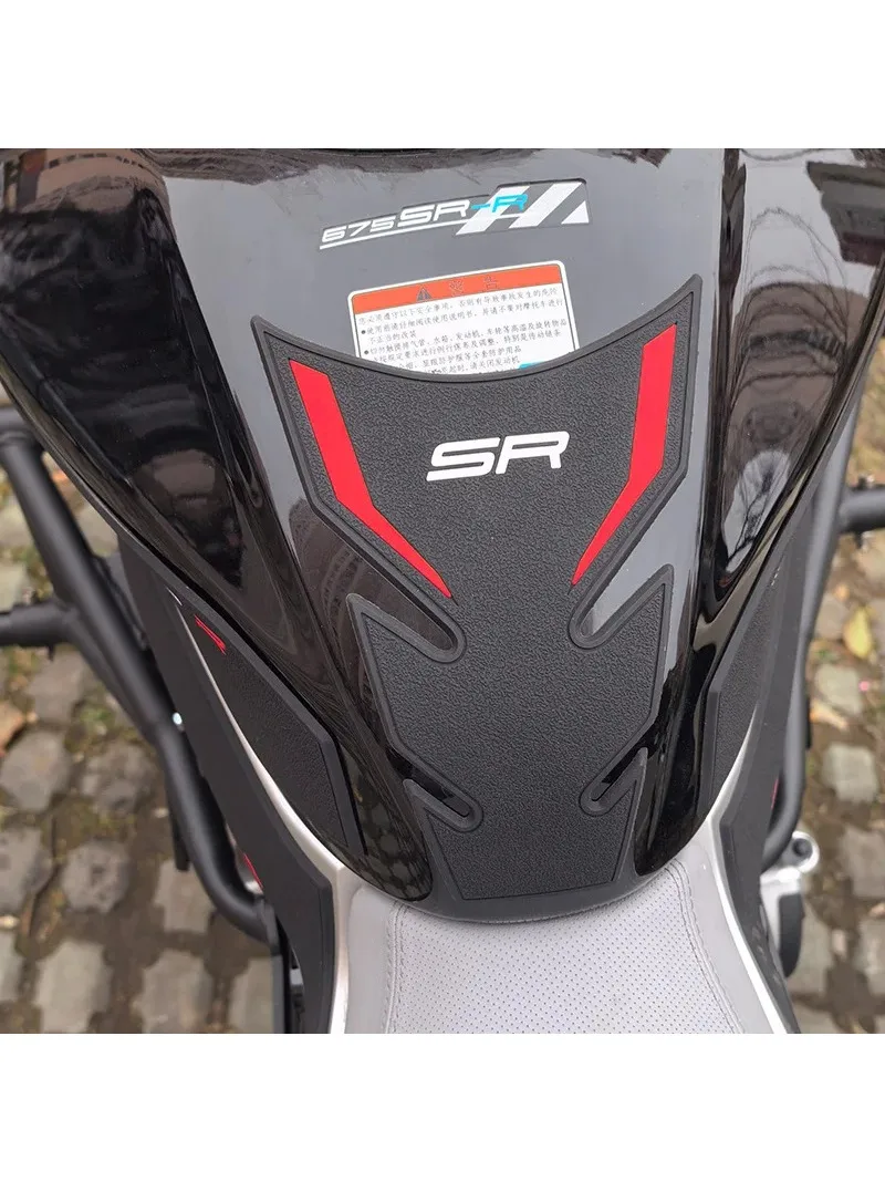 New Fit For CF-MOTO 675SR-R 675SR Protector Anti Slip Tank Pad Sticker Fishbone patch Gas Knee Grip Traction Side Pad 3M Decal