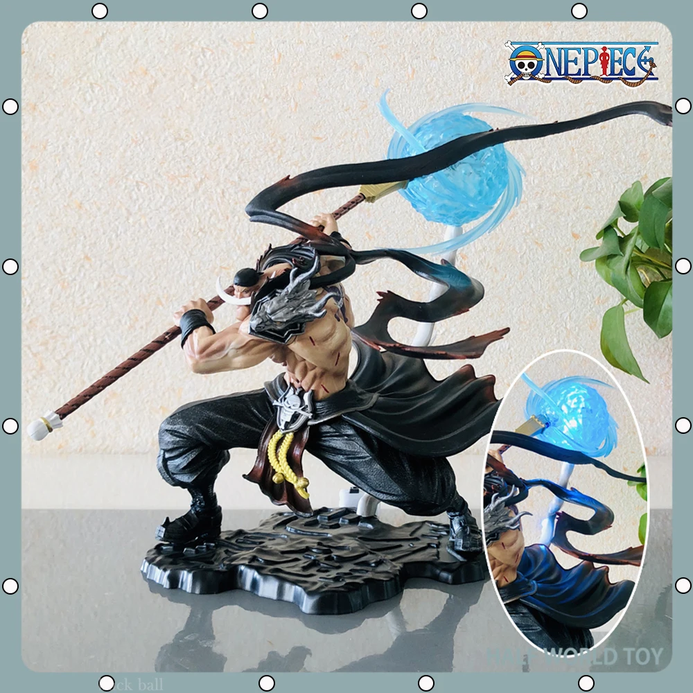 

One Piece Action Figure 29cm White Beard Edward Newgate Anime Figures Gk Statue Figurine Model Doll Collection Room oys Gift