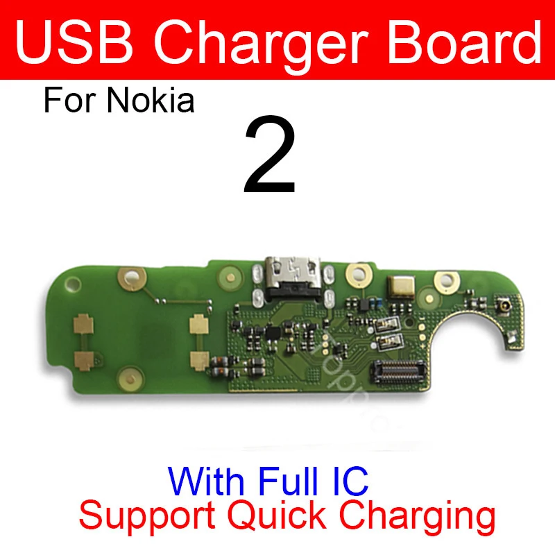 Usb Charger Jack Prot Board For Nokia 2 2.1 3 3.1 5 5.1 6 6.1 7 7.1 8 8.1 Plus X5 X6 X7 Chargring Plug Dock Board Repair