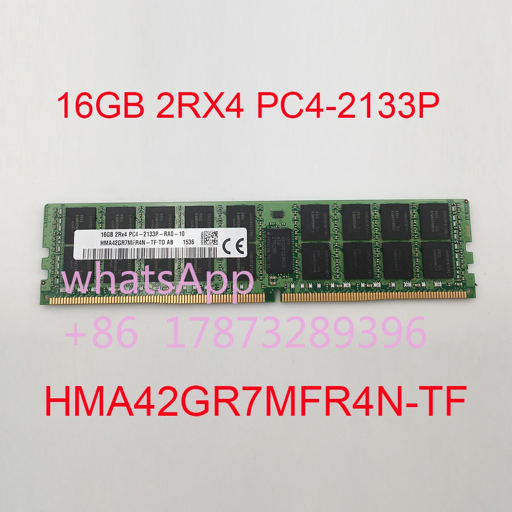 1 PCS For Server Memory 16G 16GB 2RX4 PC4-2133P ECC DDR4 RAM HMA42GR7MFR4N-TF