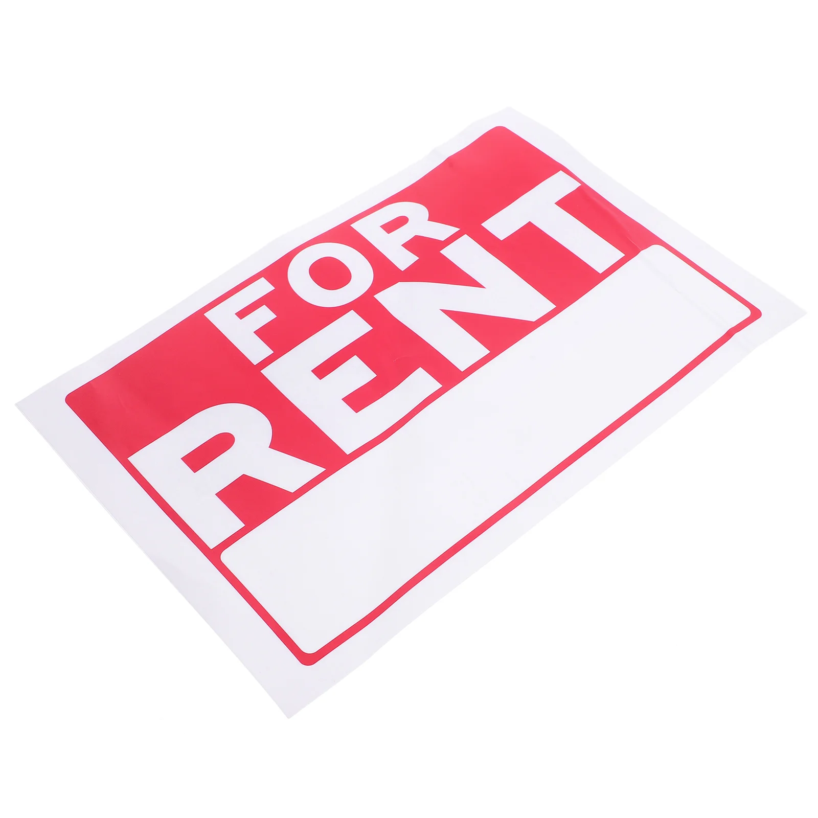 Price Display Sticker House for Rent Sign Signs Label Home Door Paper Indoor Signage Apartment Decal Nail