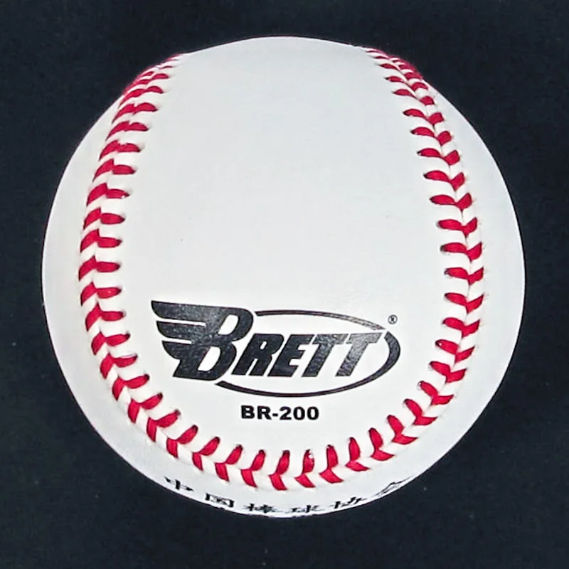 brett-ハード野球ゲームボール-レザー-ウール含有量協会競技用野球バット-スポーツ-フィットネス-ファン用品