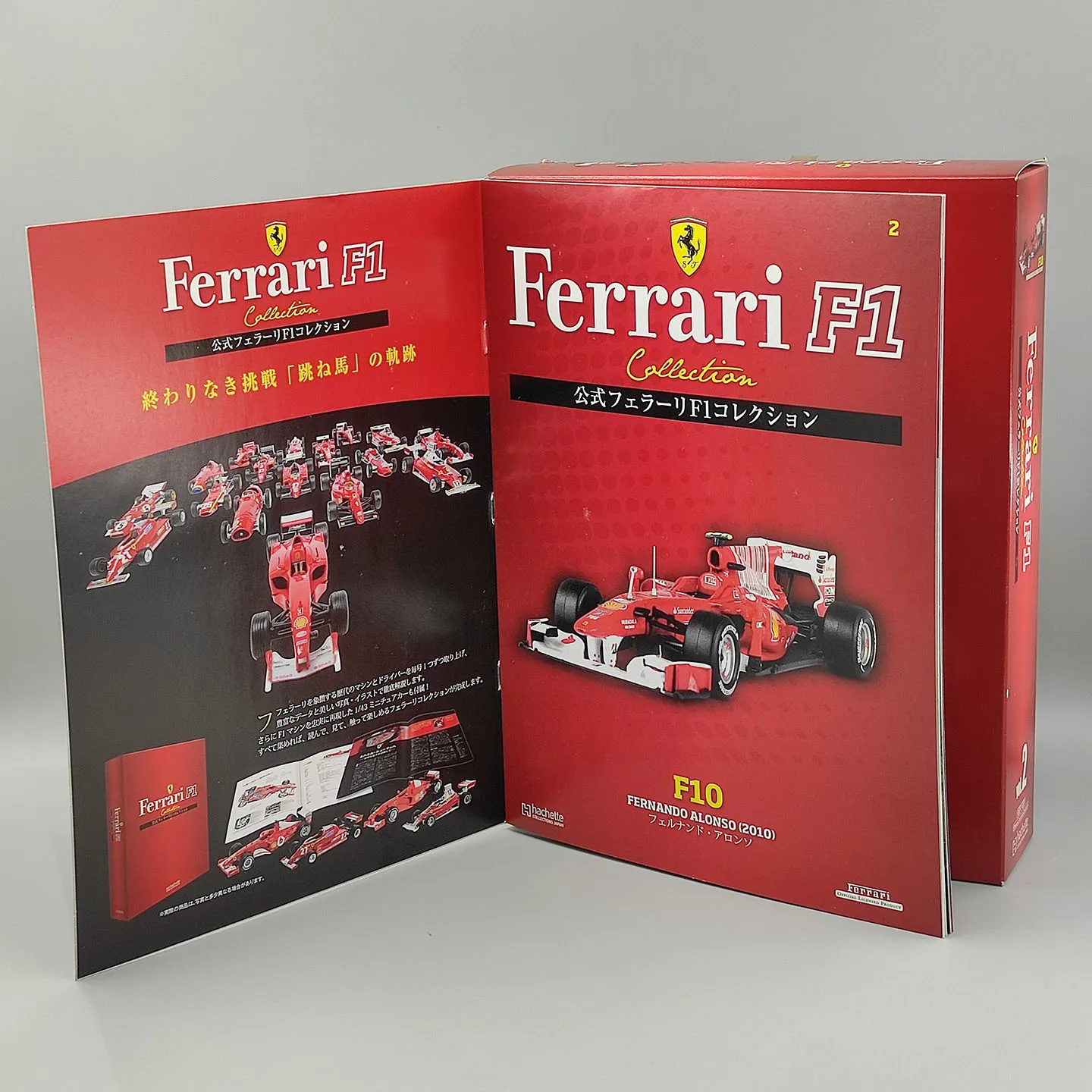Diecast 1:43 Scale Ferrari F10 2010 #63 vol.2 Racing Car Alloy Car Model