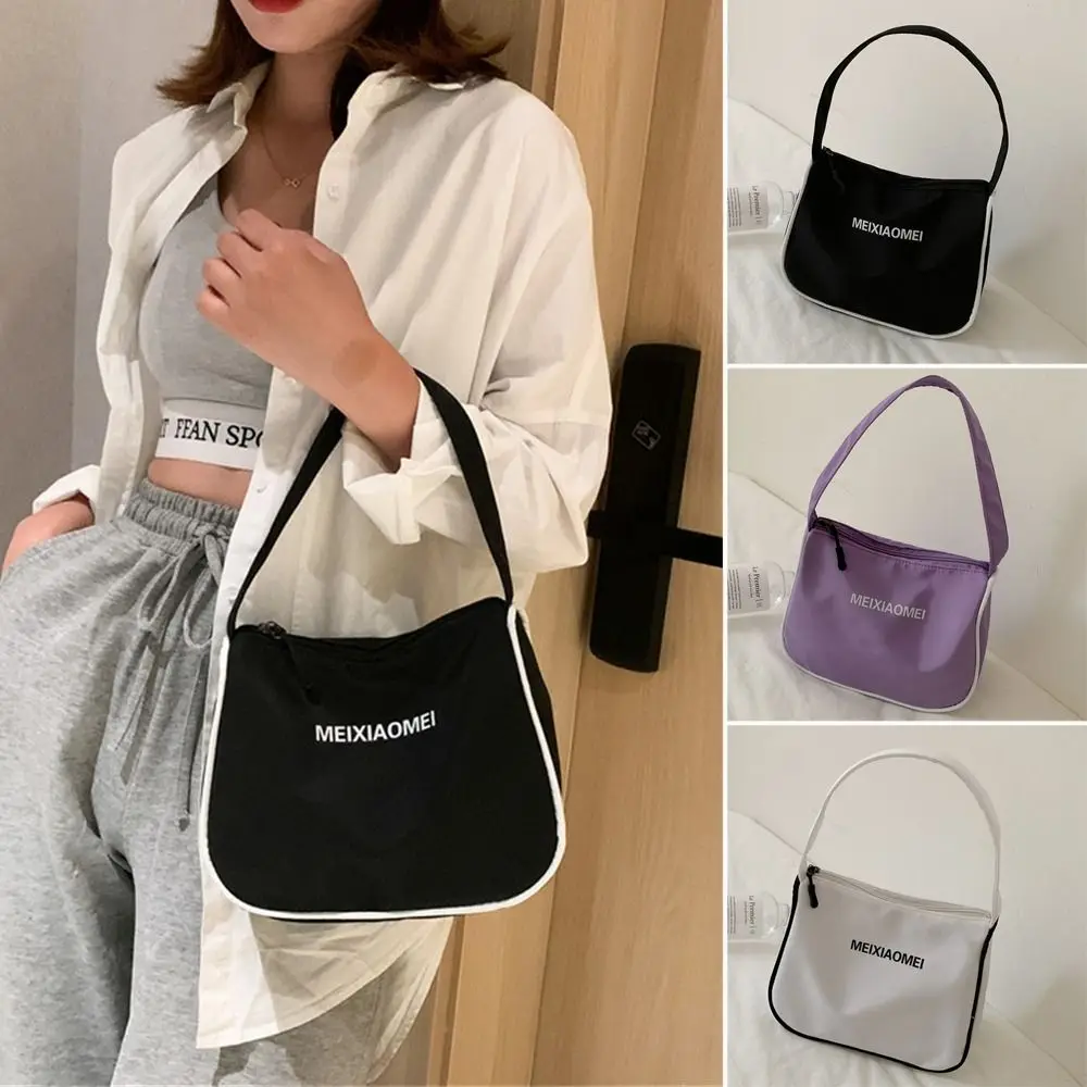 

Fashion Nylon Small Shoulder Bags Large Capacity Handbag Underarm Bags Women
