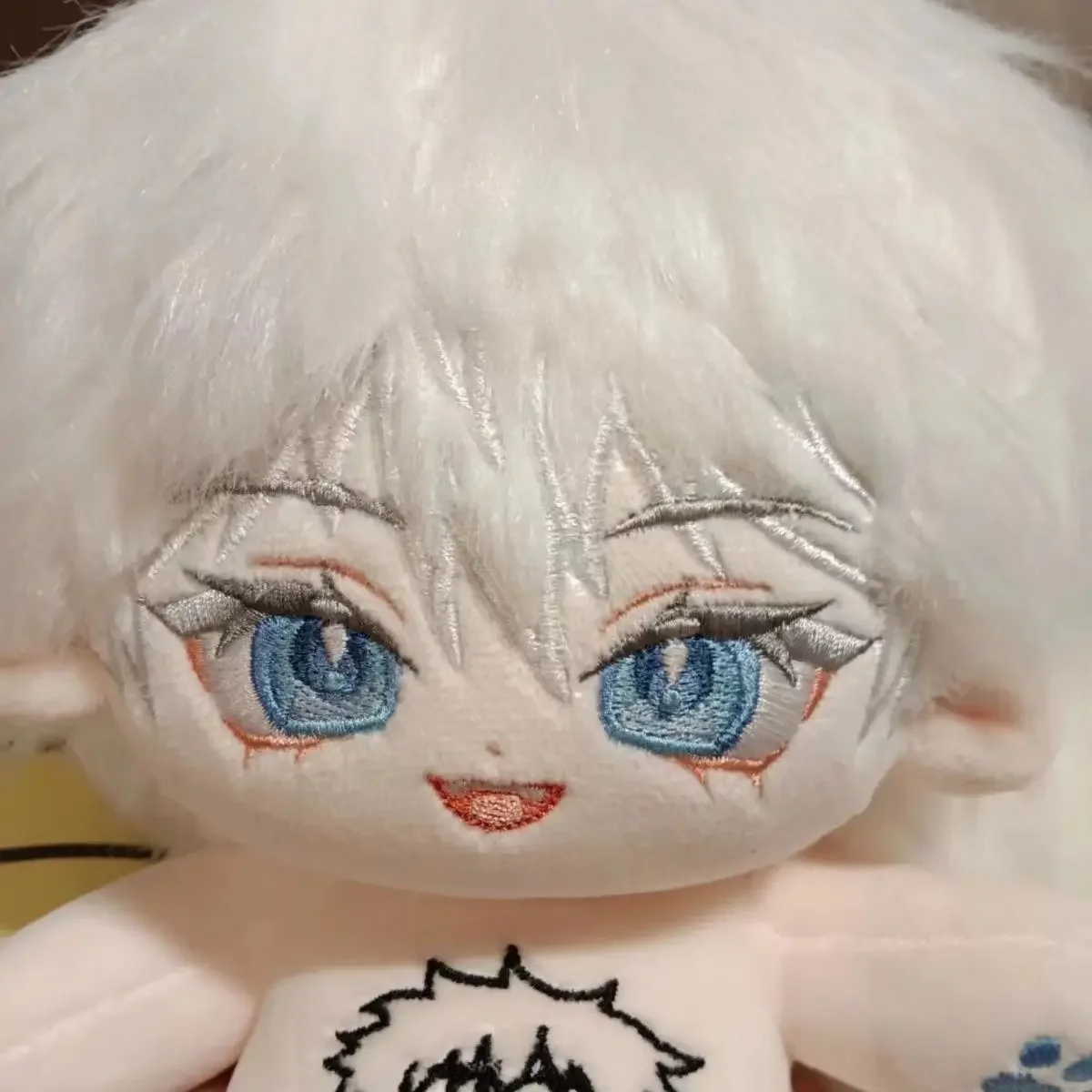 20cm ausgestopfte Anime Jujutsu Kaisen Satoru Gojo süße Baumwoll puppe Spielzeug für Kinder Erwachsene Plüsch puppe Sammler Plüschtiere Geschenk