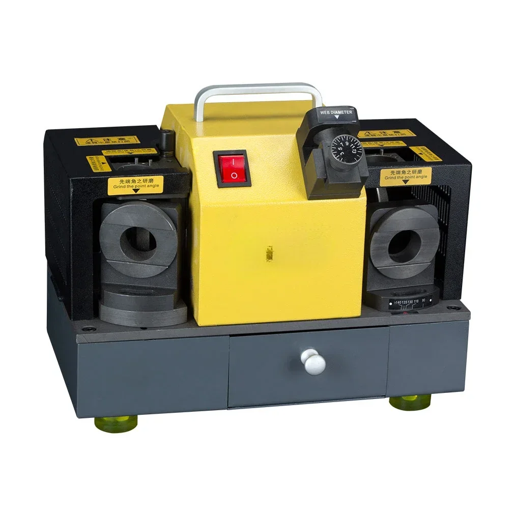 Left and right double head Three-bevel drill bit point grinding sharpening machine HOT SALES