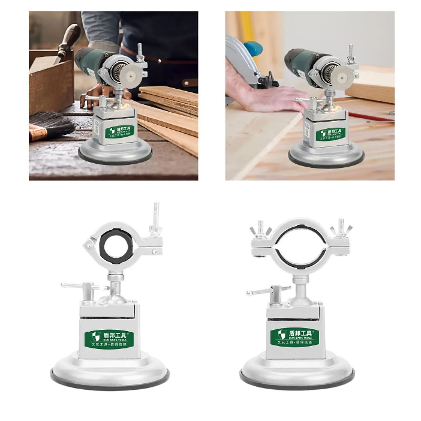 Vacuum Base Vise with 360°swiveling Head Sturdy Multifunctional Accessories