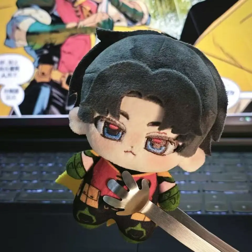 ตุ๊กตาแบทแมนเวนขนาด 10 ซม. ตุ๊กตาการ์ตูนคอสเพลย์ท็อดด์ ดิ๊ก ตุ๊กตาผ้าฝ้าย จี้กระเป๋าเป้ ของขวัญสำหรับเด็กและผู้ใหญ่