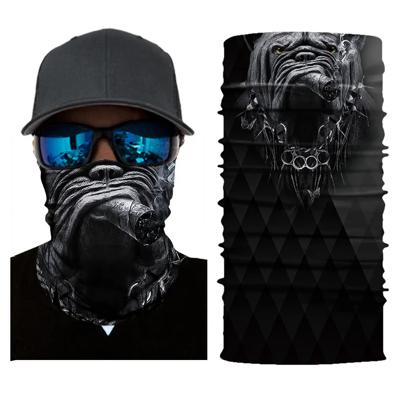 بالاكلافا سلس للرجال والنساء ، غطاء الرقبة والوجه ، شبح الجمجمة ، قناع الهيكل العظمي ، عصابات باردة ، أغطية الرأس ، الدرع السحري