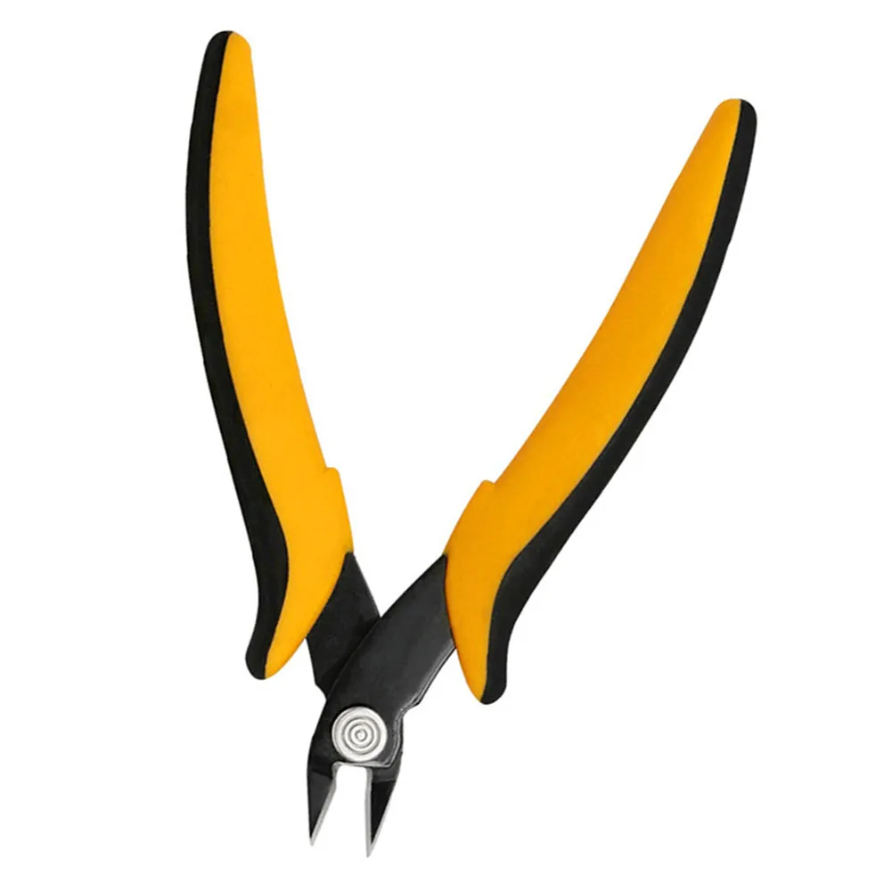 1pc Universal Diagonal Cutting Pliers Precision Wire Cable Cutter Wire Electronic Repair Hand Tools Non-slip MN-25C MN-25P