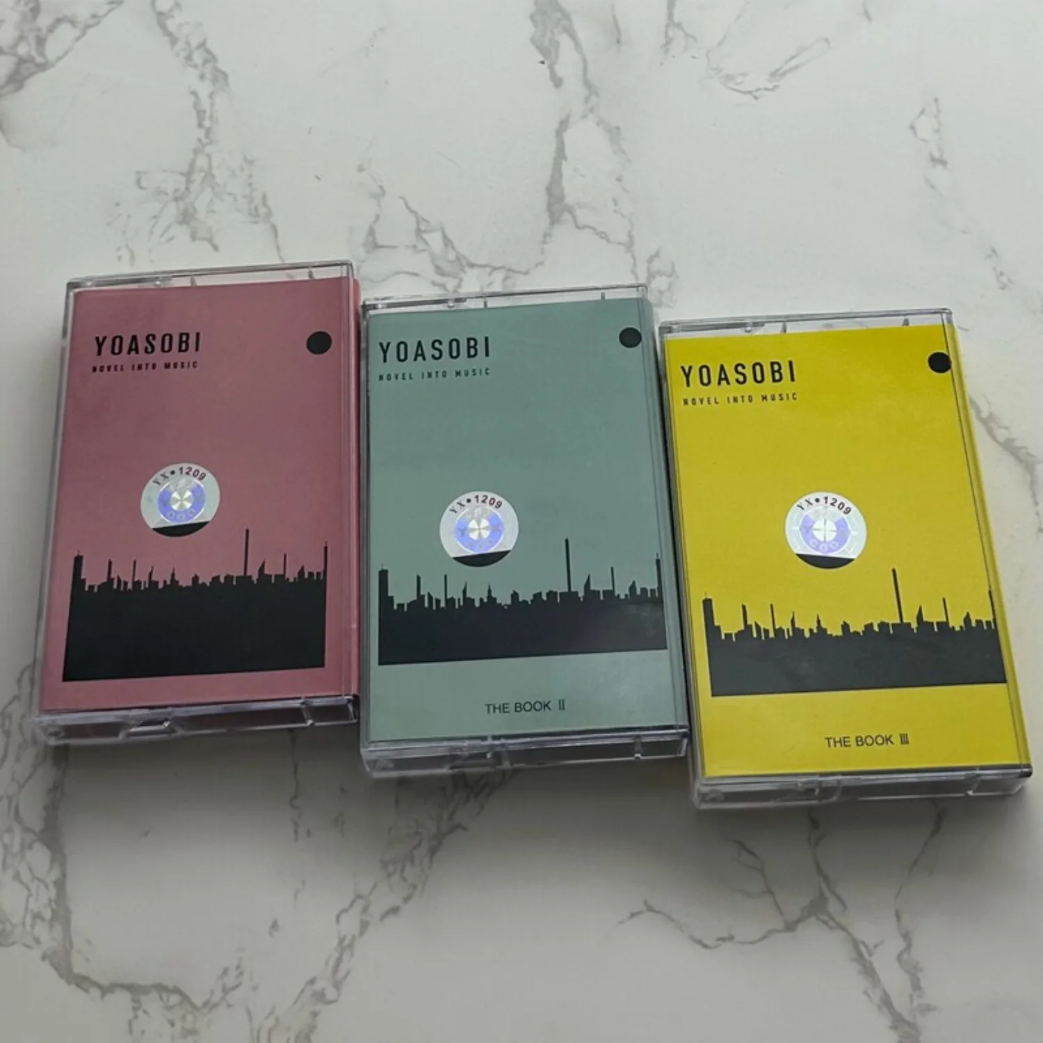 YOASOBI THE BOOK 1 2 3 Japanese J-Pop Songs Cassette Tapes S