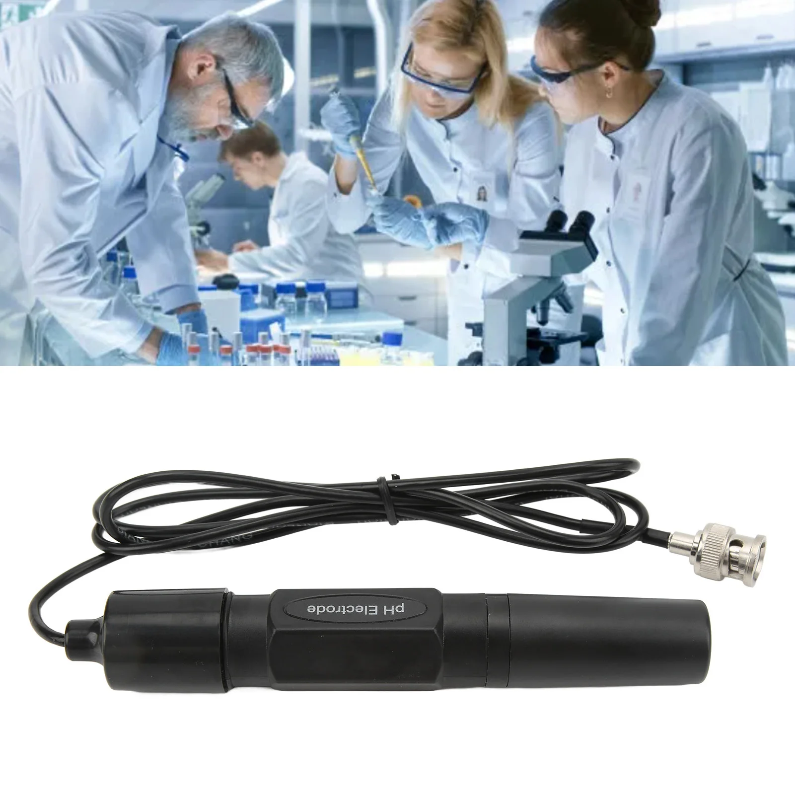 201H Probe Sensor High Accuracy Laboratory Compound  Electrode  Meter BNC Connector  Electrode  Probe  Probe Sensor