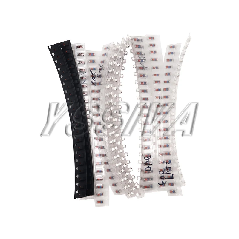 300PCS SMD LL34 3V-24V 2V-39V Zener Diode Kit 0.5W 1/2W SMD Diode Set 1N4148 image 2