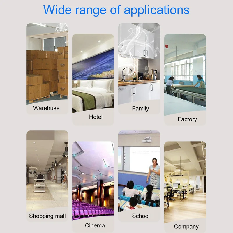 Protezione antincendio, rilevatore di fumo indipendente, sensore di fumo bianco, allarme ad alta sensibilità, sistema di sicurezza domestica