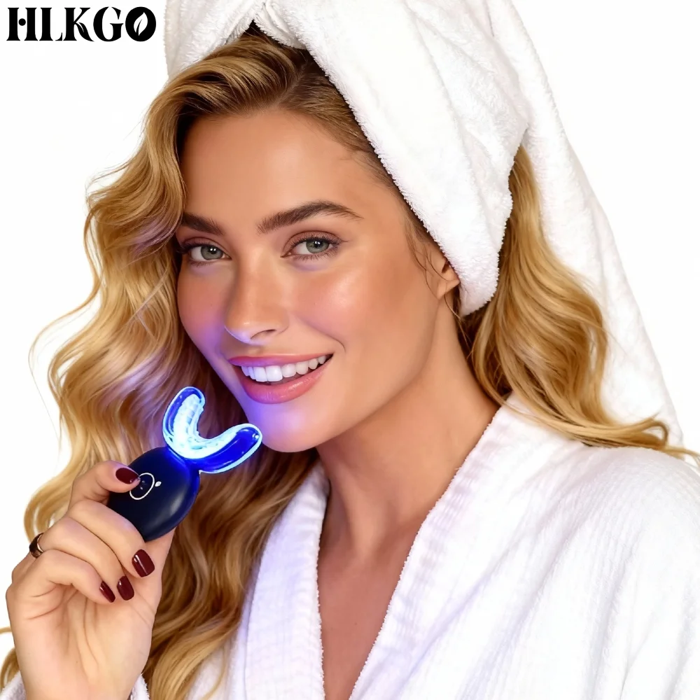 Portable Red and Blue Light Oral Device, for Immediate Tooth Pain Gum Sensitivity Relief Therapy