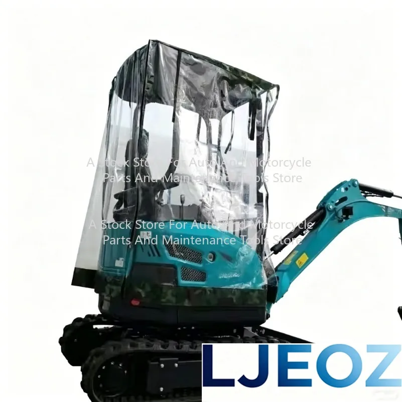 Mini Excavator Cover Waterproof Dustproof Protective Exterior Snow Protection Cover for Sunward 18