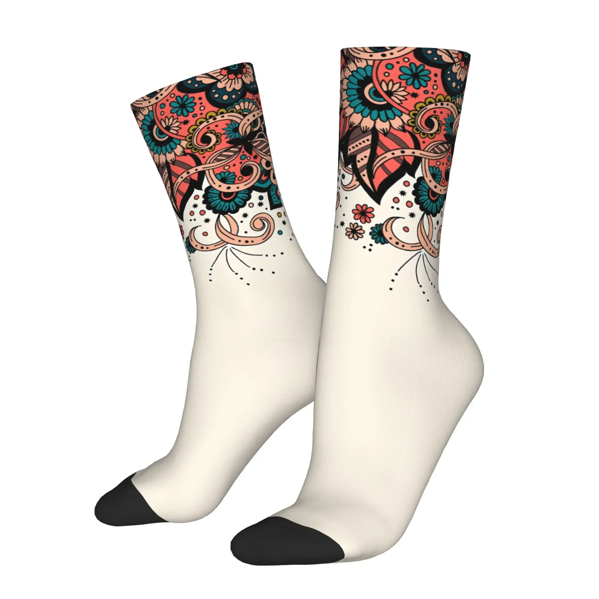 

Flowers Sock Printed Man Polyester Fashion