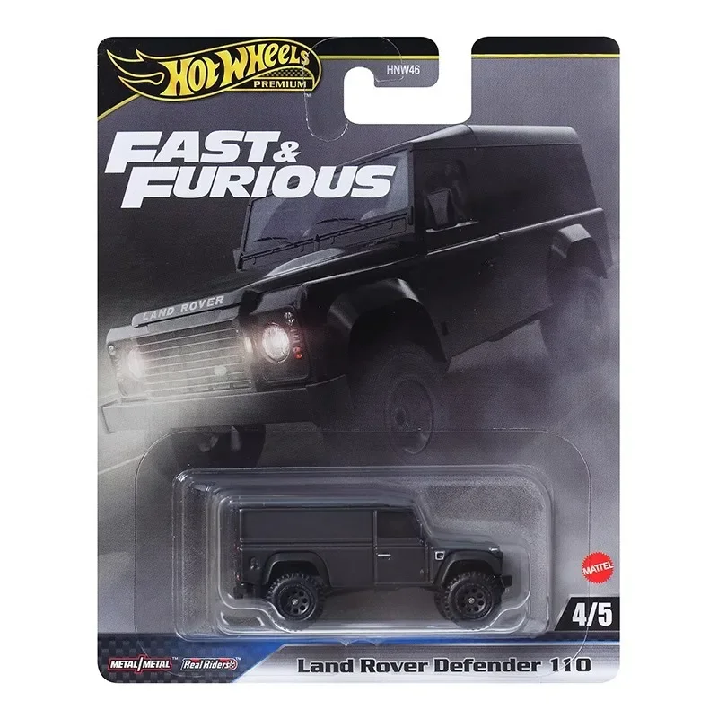 Hot Wheels Fast and Furious Premium Series Model samochodu 1/64 Nissan 370z 2003 Dodge Mclaren Senna Model samochodu Chłopiec Kolekcja Prezent